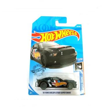Hot Wheels 10 Ford Shelby Gt500 Super Snake Black 19