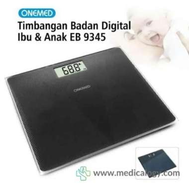 ONEMED - Timbangan Badan Digital Bayi + Ibu 9345 | Timbangan Bayi