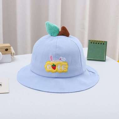 Topi Anak Bundar Basin Fisherman HAT CAP KIDS UNIVERSAL Cute Bunny Perempuan Lakilaki Cowok Cewek Im