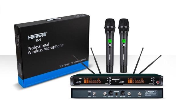 Mic Wireless Hardwell X-1 hitam