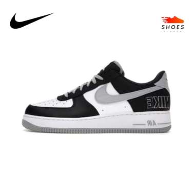black air forces white laces