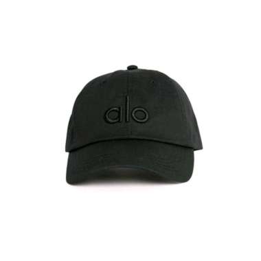SALE!!! TOPI ALO YOGA OFF DUTY CAP ALL BLACK / ALL WHITE NEW ORIGINAL
