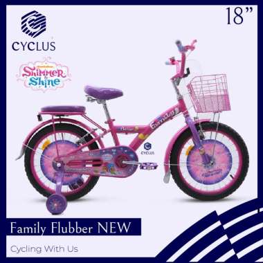 Instan - Sepeda Mini Anak Perempuan Family Flubber 18 Inch