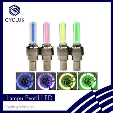 Lampu Pentil Sepeda LED