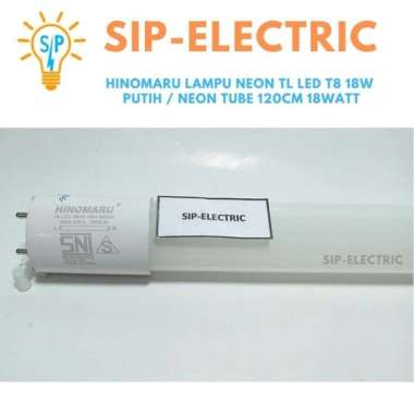 HINOMARU LAMPU NEON TL LED T8 18W PUTIH / NEON TUBE 120CM 18WATT