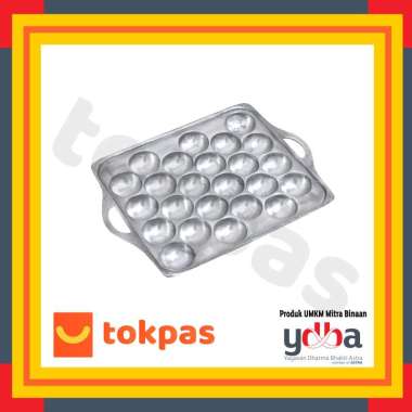 Cetakan Takoyaki Poffertjes Lubang 24 Bulat Jumbo