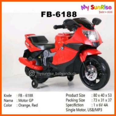 Sepeda Motor Aki FB-6188 / Motor Sport / Mainan Anak Aki