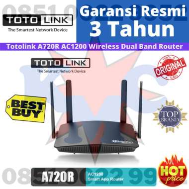 TOTOLINK A720R AC1200 Wireless Dual Band Router