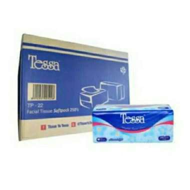 1 Dus/Karton TISSUE TESSA 250 SHEETS 2 PLY || 1 DUS 40 pck TESSA DUS