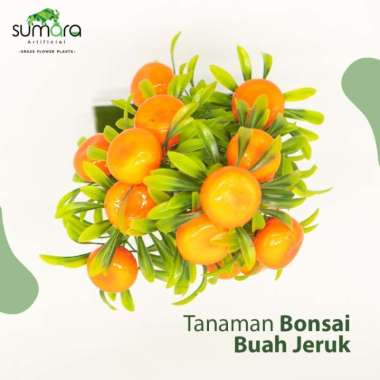 Tanaman Sintetis / Tanaman Artificial Pohon Buah - Delima Jeruk