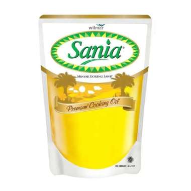 Promo Harga Sania Minyak Goreng 2000 ml - Blibli