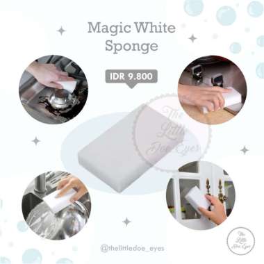 Kitchen Cleaning Tools Sponge/ Sabut Kawat/ Sabut Nylon, Magic Sponge magic sponge
