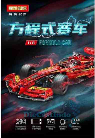 MOYU Block RC Cars Formula Car F1 1:8 MY88015