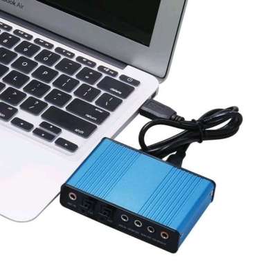 PROFESSIONAL USB SOUND CARD 6 CHANNEL 5.1 OPTICAL EXTERNAL