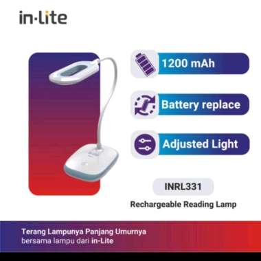 in lite lampu belajar lampu led 3 warna cahaya