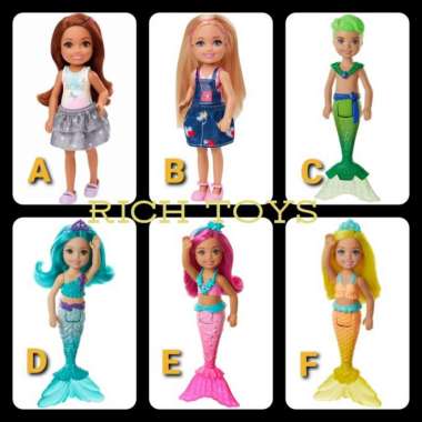 BARBIE BONEKA CLUB CHELSEA 1 PCS