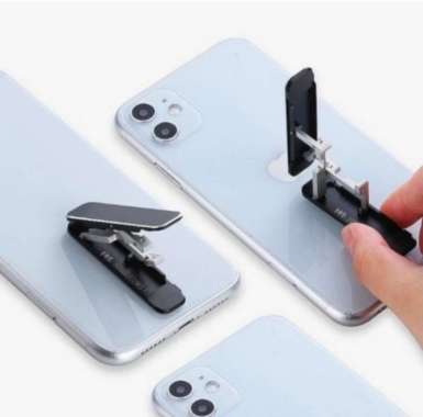 Universal Dudukan Bracket Penyangga Hp lipat Mini Almunium HD56