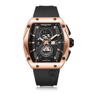 ALEXANDRE CHRISTIE AC 6608 ROSEGOLD BLACK MCRRGBA