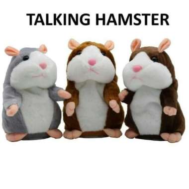 BONEKA TALKING HAMSTER BISA BICARA Multicolor