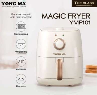 YONG MA Magic Fryer Air Fryer YMF101 Airfryer 2,4 L YMF 101 beige