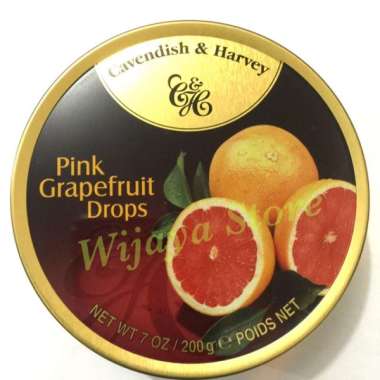 Permen Cavendish & Harvey Pink Grapefruit Drops