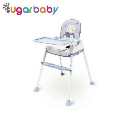 SUGAR BABY Fun Chair Kursi Makan Bayi High Chair Baby Multi Stages Blue