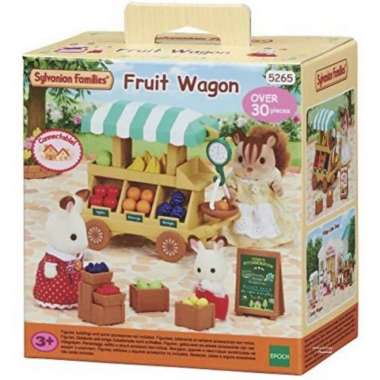 Rumah Toko Boneka Sylvanian Families Fruit Wagon Gerobak Buah 5265