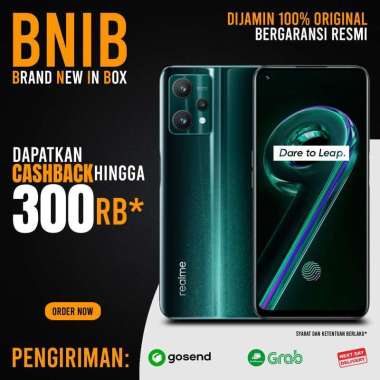 Realme 9 Pro 6/128GB 5G - Garansi Resmi Aurora Green