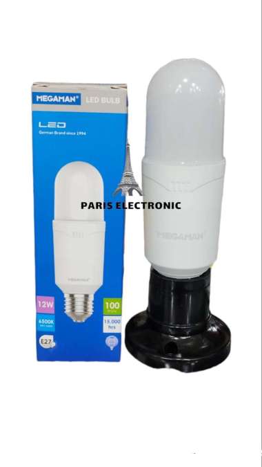 LAMPU LED MEGAMAN P BULB 12 WATT GARANSI