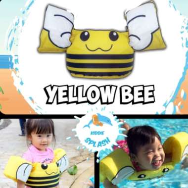 Kiddie Splash Swim Aid Puddle Jumper - Yellow Bee