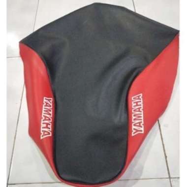 KULIT JOK VEGA R LAMA/sarung jok motor yamaha f1zr/BUNGKUS JOK yamaha VEGA PERTAMA merah hitam
