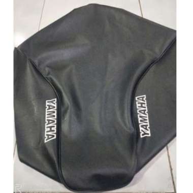 KULIT JOK VEGA R LAMA/sarung jok motor yamaha f1zr/BUNGKUS JOK yamaha VEGA PERTAMA full hitam