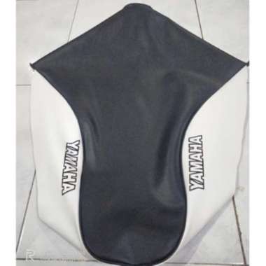 KULIT JOK VEGA R LAMA/sarung jok motor yamaha f1zr/BUNGKUS JOK yamaha VEGA PERTAMA putih hitam