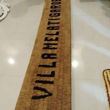 karpet sabut kelapa keset panjang alas kaki sabut kelapa custom