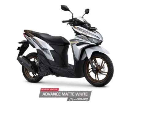 [ TERBARU 2023 ] SEPEDA MOTOR HONDA VARIO 125 CBS ISS MATTE WHITE Bali
