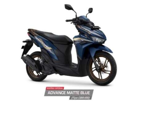[ TERBARU 2023 ] SEPEDA MOTOR HONDA VARIO 125 CBS ISS MATTE BLUE Bali