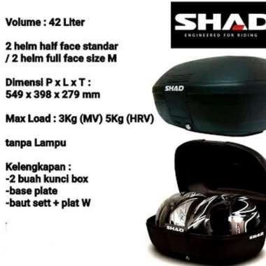 Top Box Motor Shad 42 Original Best Quality SHAD Quality