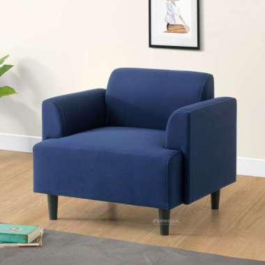 iFURNHOLIC Skona Sofa 1 Dudukan - Kursi Tamu Sofa - Furniture Navy