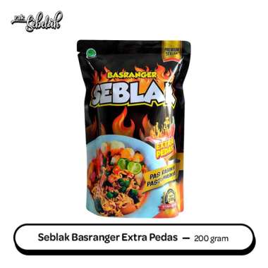 Seblak Basranger Extra Pedas 200gr - Seblak Instan | Ready to Eat | Frozen Food