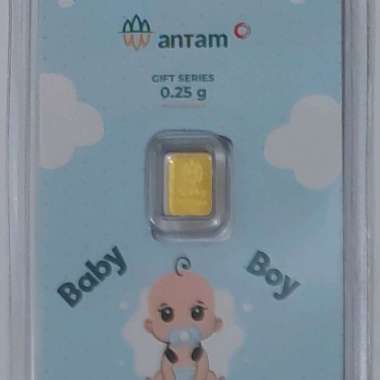 Logam Mulia Antam Hartadinata Gift Series Baby Boy 0.25 Gram