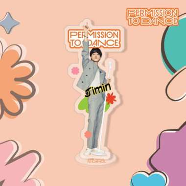 standee BTS Permission To Dance jimin