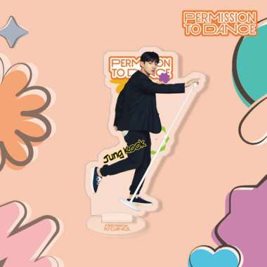 standee BTS Permission To Dance jungkook