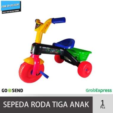 Mainan Sepeda Anak Roda Tiga Sepedah Roda 3 Plastik Mainan Anak