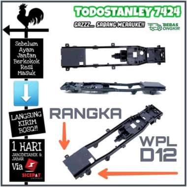 WPL D12 SUZUKI carry pickup rangka