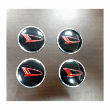 Stiker Dop Velg Logo Merah Daihatsu Xenia vvti/All New Xenia Multicolor