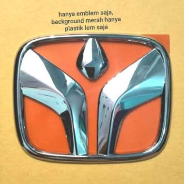Emblem logo bunga belakang bagasi Honda Brio Satya Original Multicolor