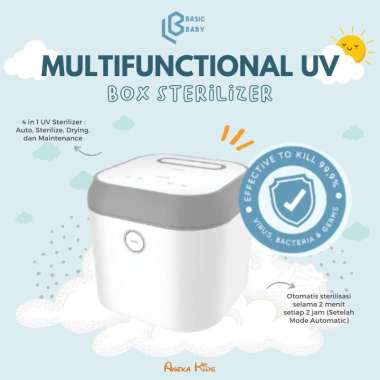 Basic Baby B-Uv Box Multi Uv Sterilizer -- Steriliser Botol Susu Bayi