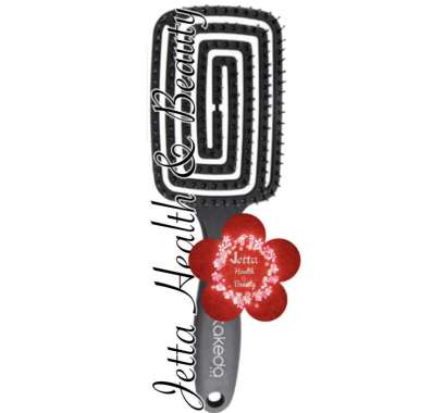 Takeda Pro Detangle Hairbrush Sisir Rambut Hair Brush TKD 3545 Black Doff Packing with Bubblewrap
