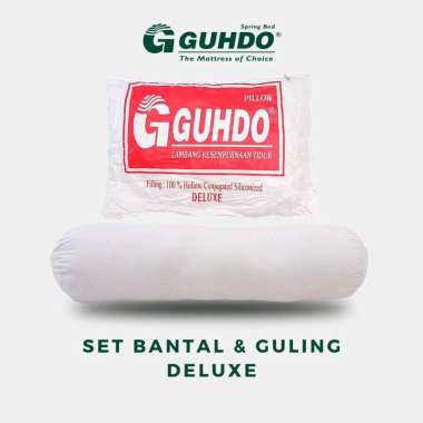 Bantal Guling Set Guhdo Deluxe TANPA BUBBLE