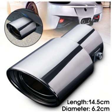 Muffler Ujung Knalpot Mobil HRV Stanlise Multicolor
